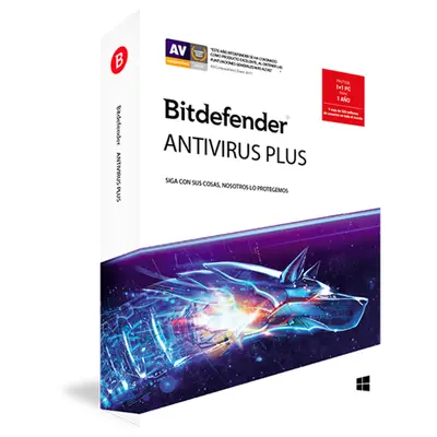 BitDefender Antivirus Plus 1 dispositivo por 1 año