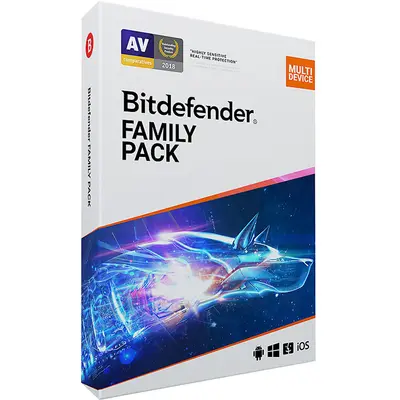 BitDefender Family Pack 3 años (15 dispositivos)
