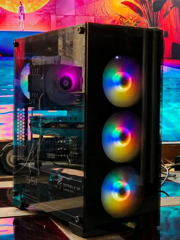 PC GAMER INTEL i5 + GTX 1660 SUPER TUF — FULL RGB LISTA PARA JUGAR