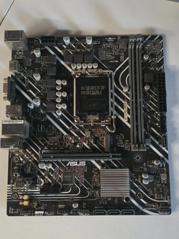 🔥 ASUS H610M-K D4 🔥 ¡Base sólida para tu PC Gamer Intel!