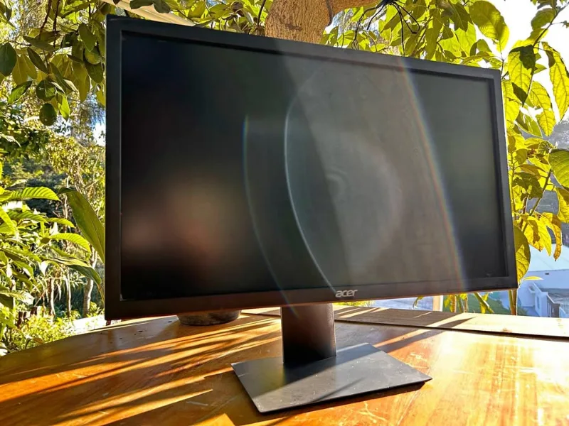 🔥 MONITOR ACER 22” FULL HD + ADAPTADOR HDMI + SOPORTE DELO 180° 🔥
