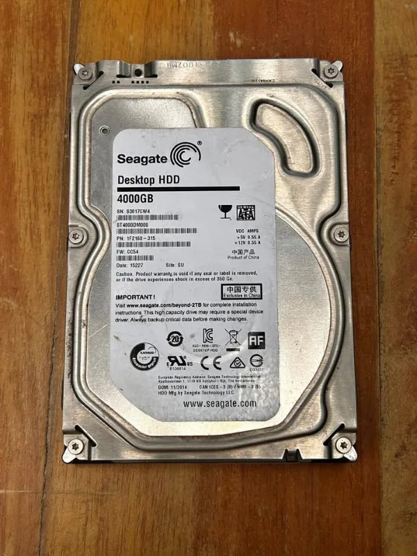 🔥 SEAGATE DESKTOP HDD 4TB – ¡ALMACENAMIENTO DE SOBRA! 💾🔥