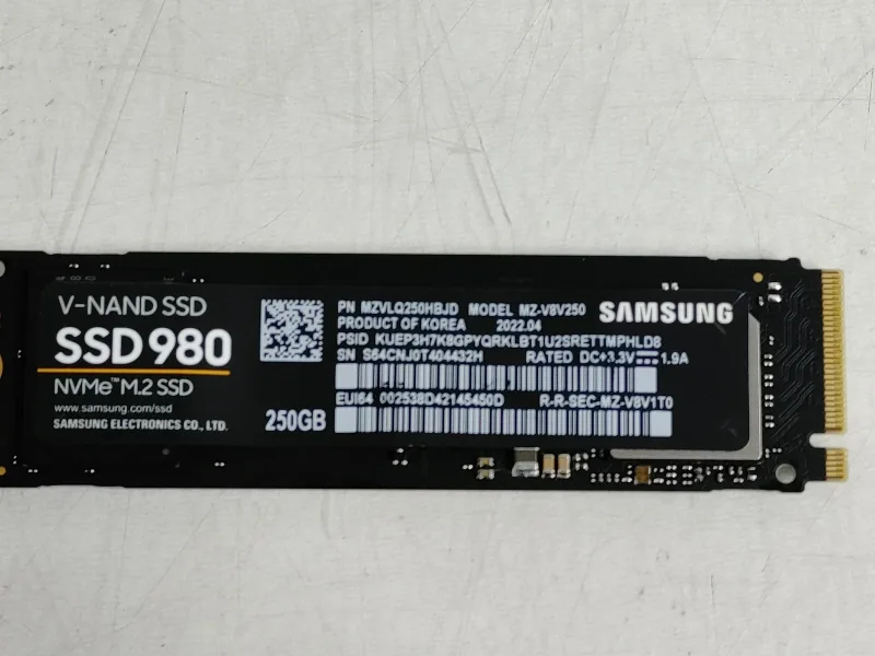 SSD NVMe