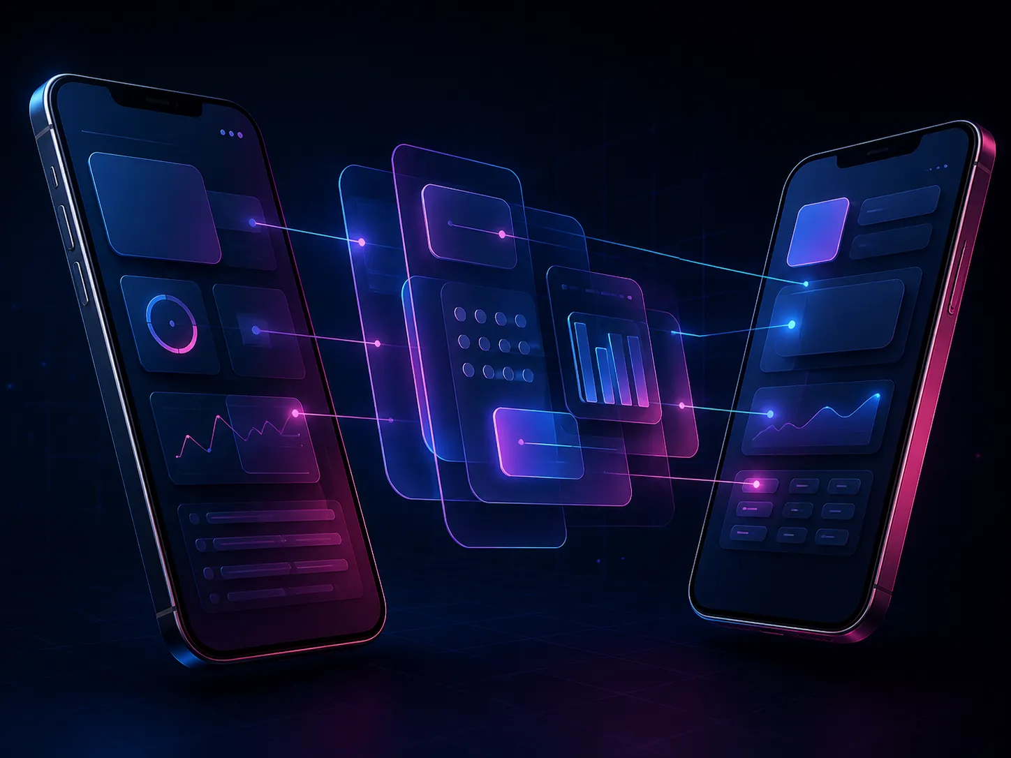 Representación visual de Desarrollo de Apps