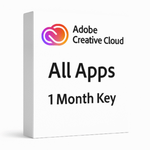 Adobe Creative Cloud All Apps - 1 Mes (Clave Digital)