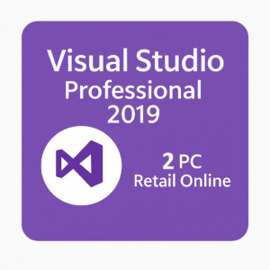 Visual Studio 2019 Professional 5PC [Retail Online]