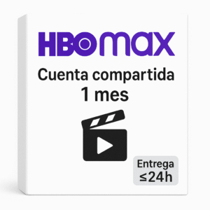HBO Max – 1 mes (Cuenta compartida)